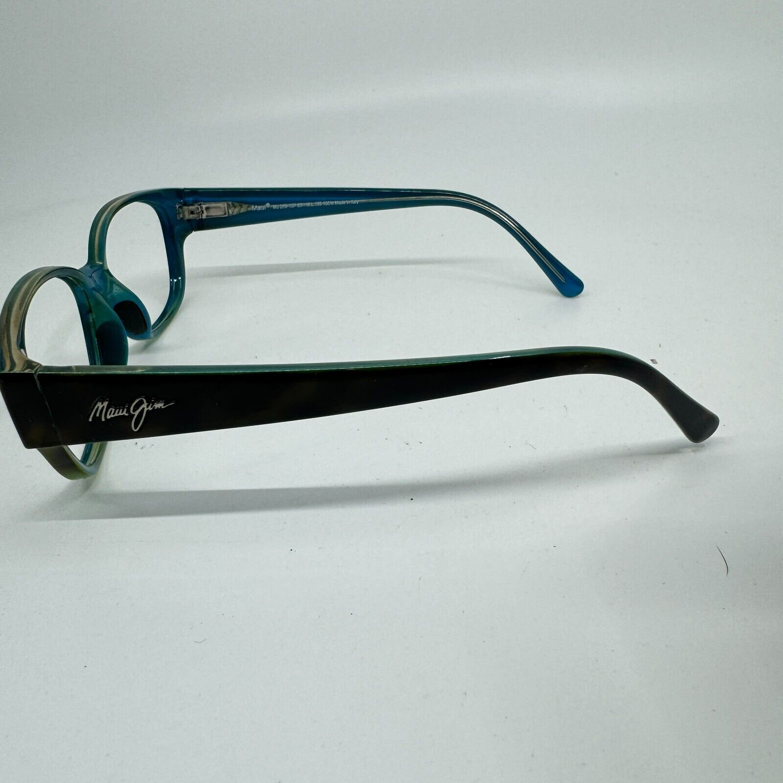 Maui Jim ANINI BEACH 269-10F *NEW* with small defect Rare Maui Jim MJ 269-10P Anini Beach Blue Brown Sunglasses Frame  main image 4