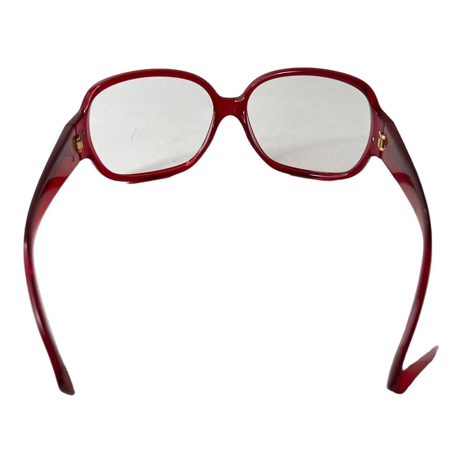 Ralph Lauren Red Oversized Square Sunglasses 5102/8G 61-16-125 Made in Italy Ralph Lauren Red Sunglasses for Women for sale | eBay main image 3