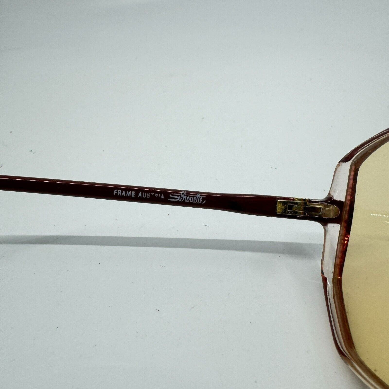 Silhouette Eyeglasses Frames SPX M 1793‎ /20 C2340 Brown 54-19-130 H10306 Silhouette Eyeglasses Frames SPX M 1793 /20 C2340 Brown 54  main image 4