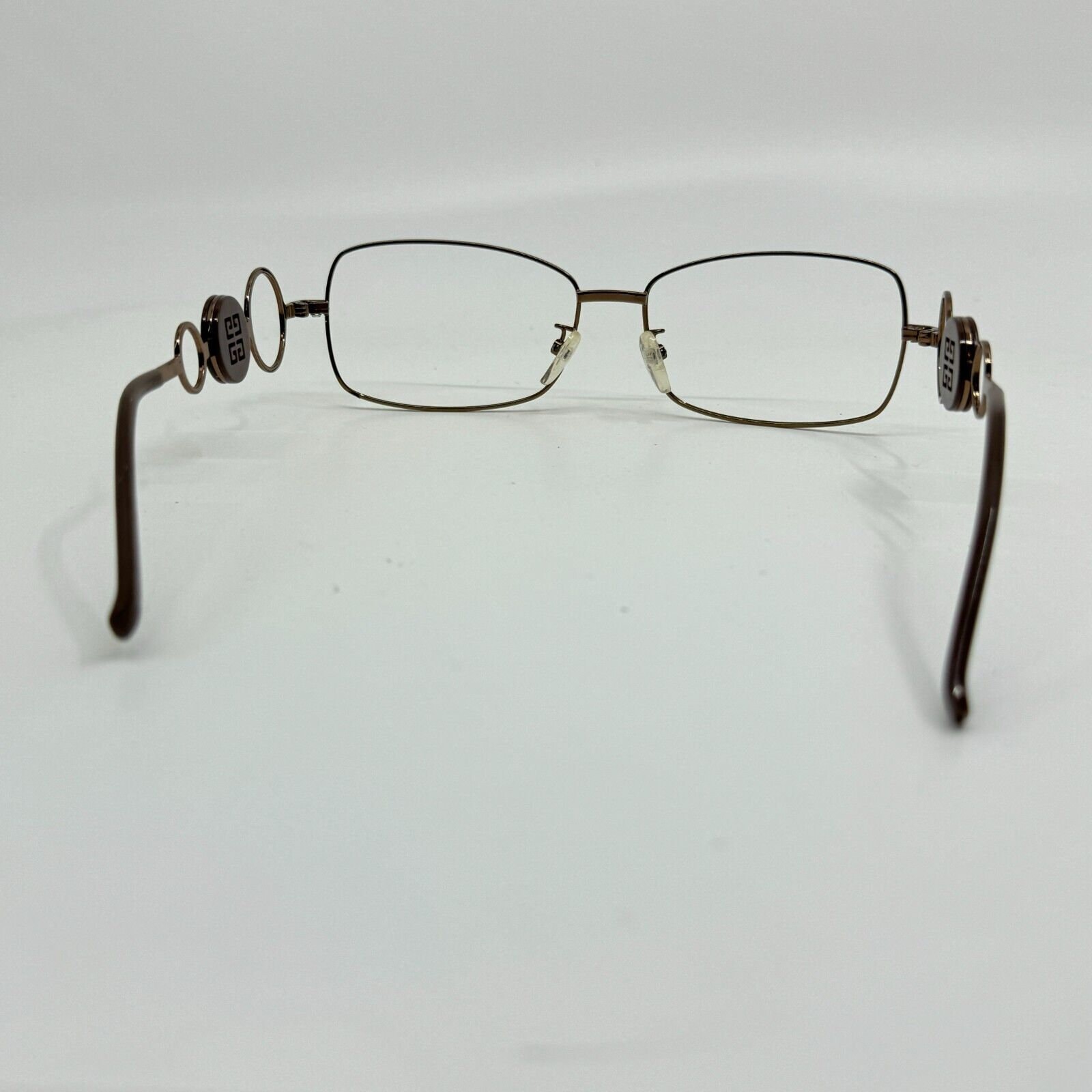 Givenchy SGV 210 Sunglasses Frames Only Gold Silver Col.r80  display picture 2