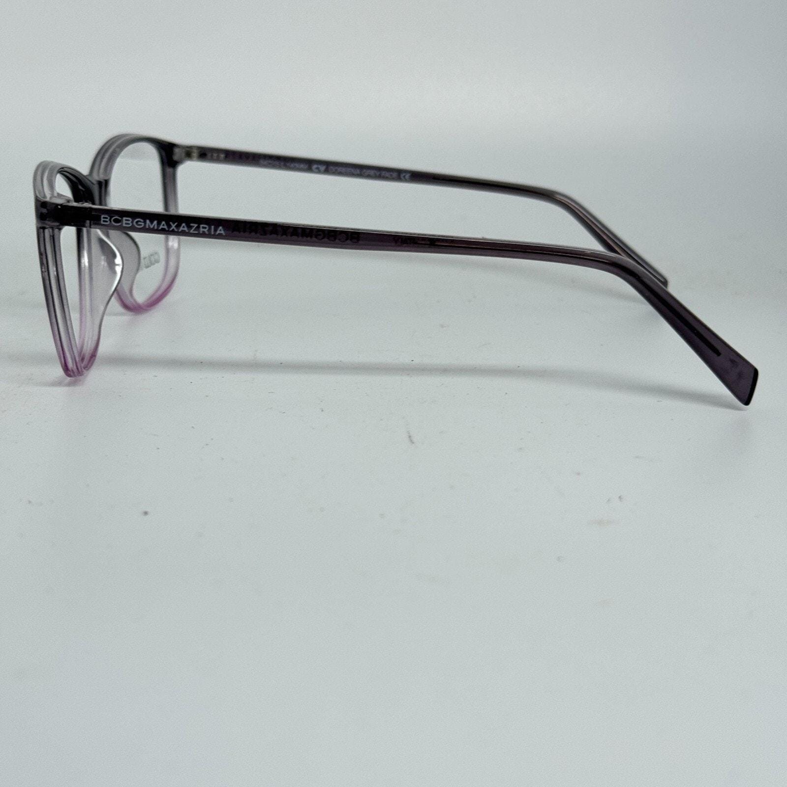 BCBGMAXAZRIA Doreena Gray Horn Fade EYEGLASSES FRAME 54-15  display picture 2