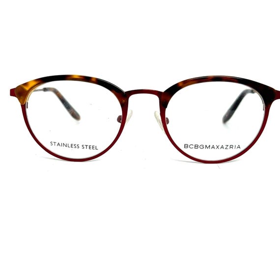 Bcbgmaxazria Astrid Wine Eyeglasses Frame 49-20-135mm H17627  display picture 2