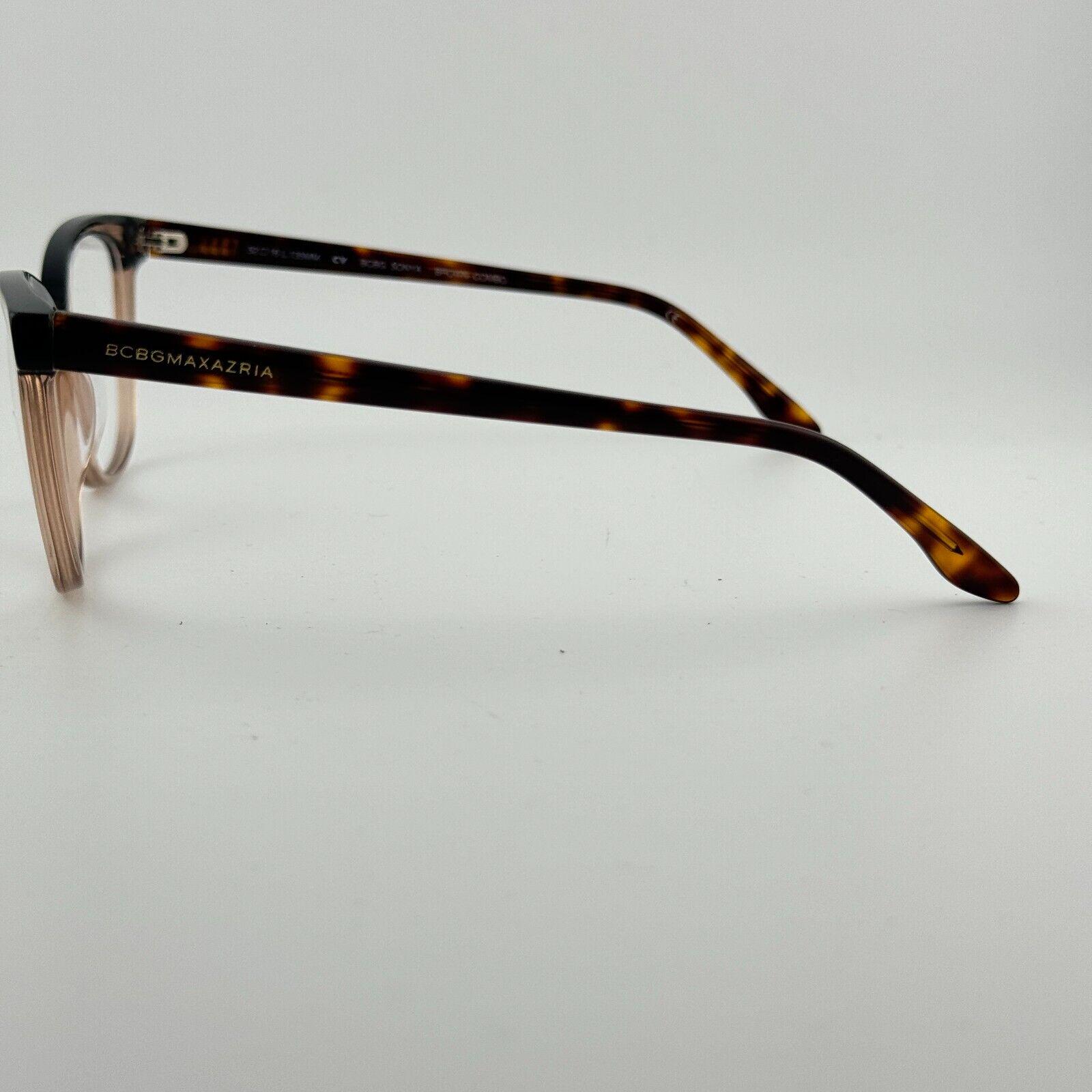 BCBGMAXAZRIA SONYA Brown Combo Eyeglasses Frame 52-16-135mm  display picture 2