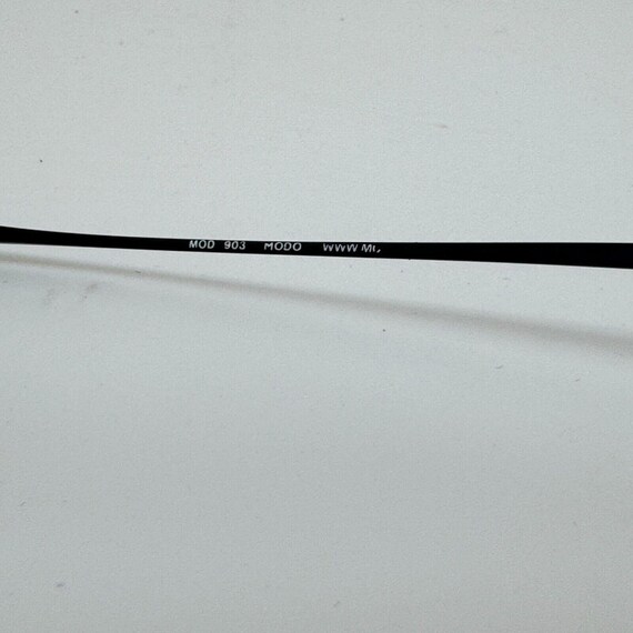 Modo Com Eyeglasses Frame Mod 903 Black Half Rim … - image 6