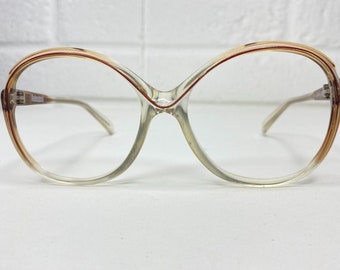 Rodenstock Lady R 911 Clear /Brown /CLEAR Eyeglasses Frame 56-16 H2912