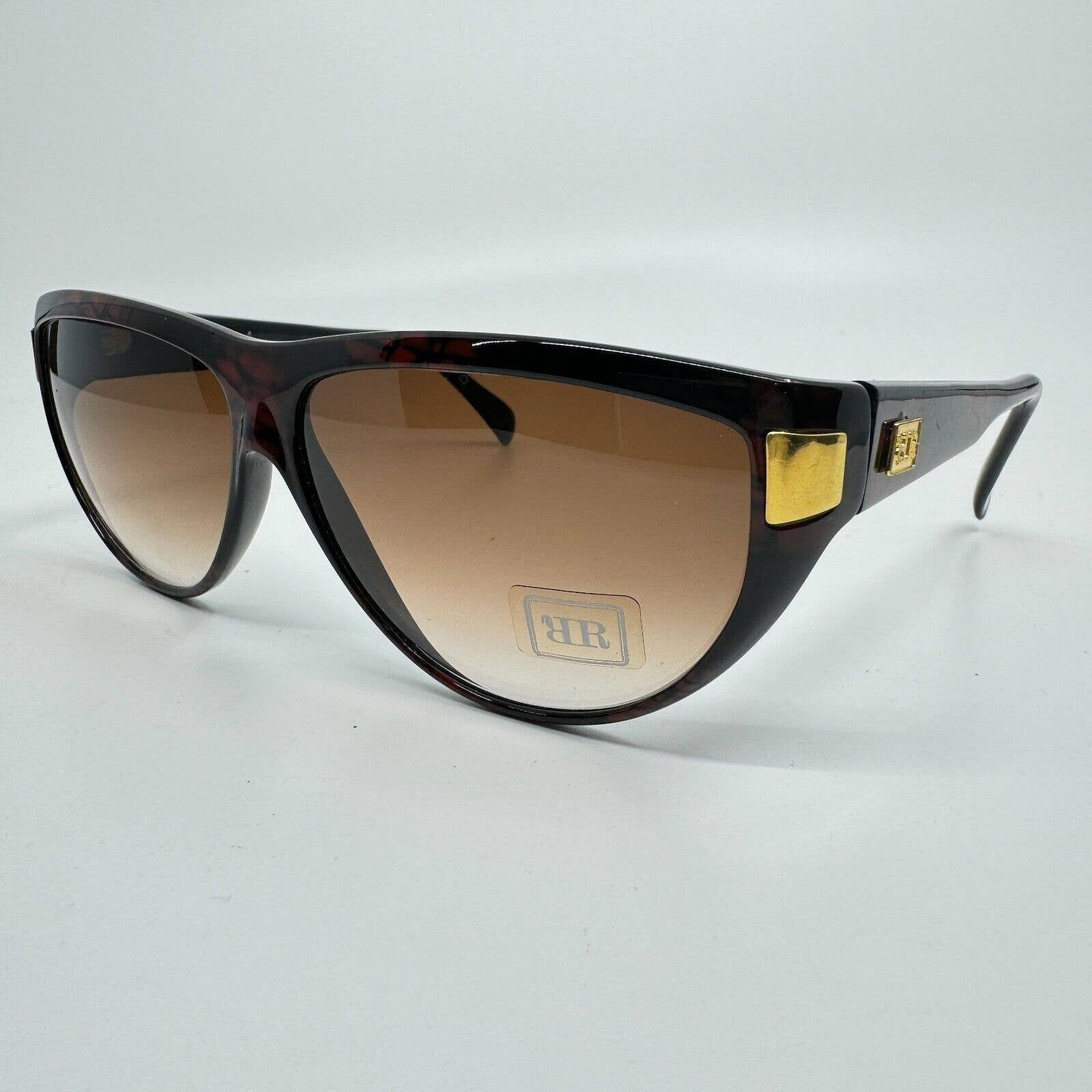 Rafaella Curiel Sunglasses Dark Red B Frame Designer 80 display picture 2