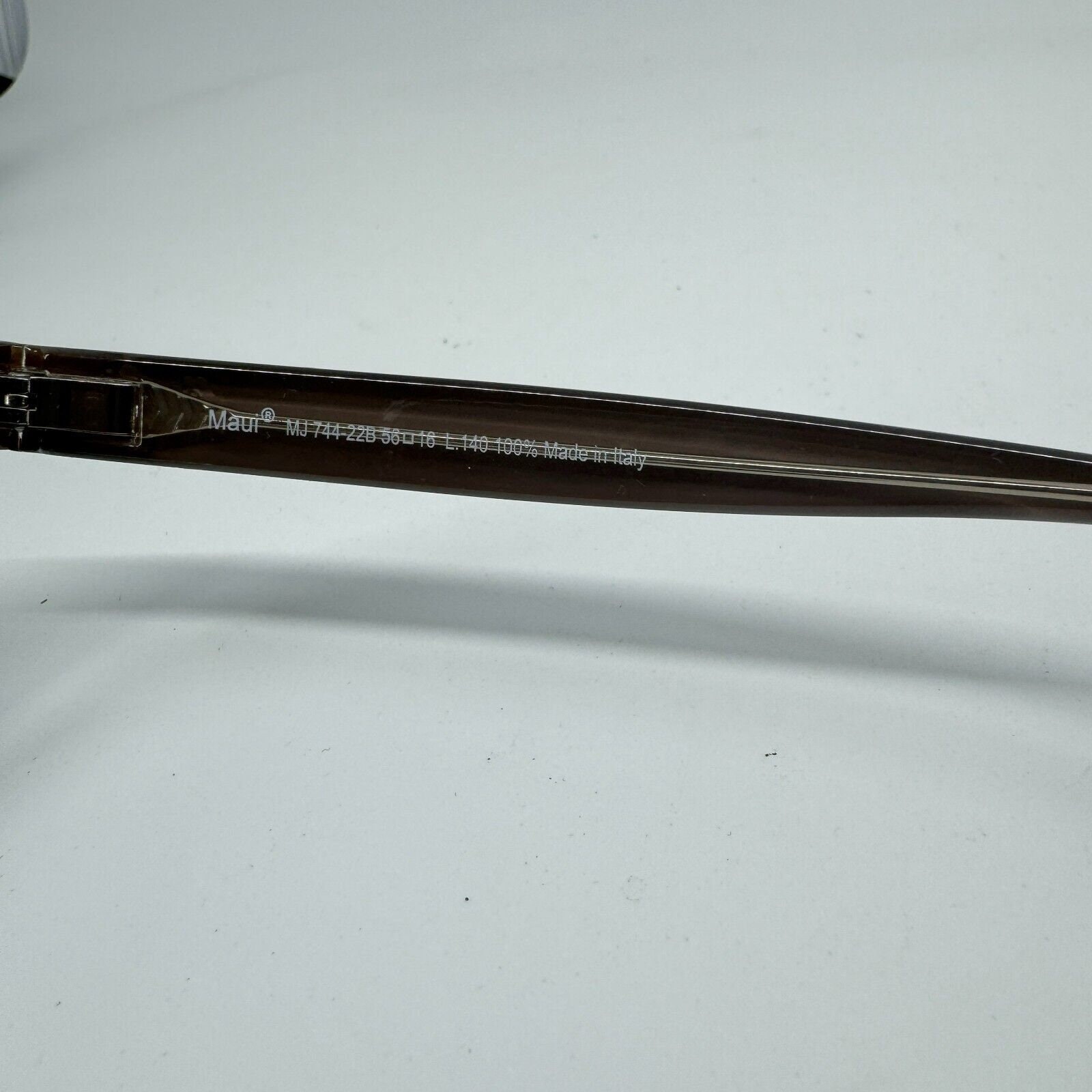 Maui Jim Italy Starfish MJ744-22B 56-16-140 Brown/blue  display picture 1