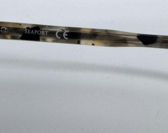 Seaport Clematis 51 Full Rim 51-17 Used‎ Eyeglasses Glasses Frames H15619 Seaport Clematis 51 Full Rim 51-17 Used Eyeglasses Glasses  main image 2