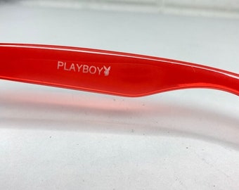 Vintage Playboy 70\'s Blue‎ red PB00109-15 Sunglasses Frame Blue Lens H1354 Vintage Playboy 70 main image 4