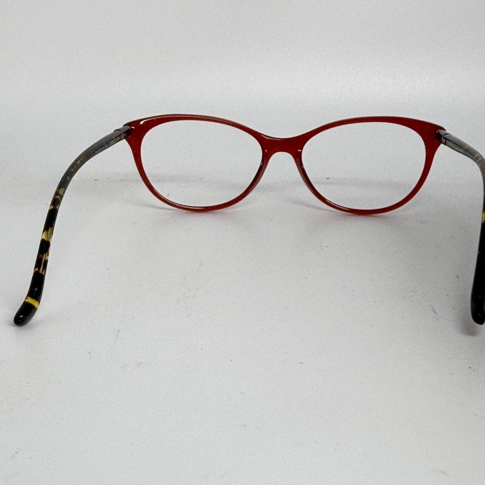 Safilo Buratto 06 C9a Eyeglasses Frames Red Full Rim Cat Eye‎ H19711 Safilo Buratto 06 C9a Eyeglasses Frames Red Full Rim Cat Eye  main image 4