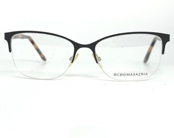 BCBGMAXAZRIA LINNET SAND‎ Cat Eye Eyeglasses Frames 53 16 135MM 21316 BCBGMAXAZRIA LINNET C Blue Toquoise Eyeglasses Frame 53-16  main image 2