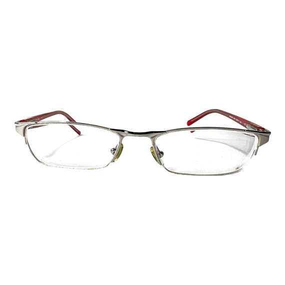 Ray-Ban RB6066 2541 Eyeglasses Frames Red Rectang… - image 1