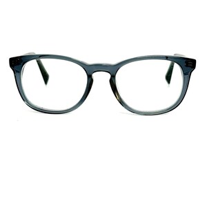 Armação de óculos de grife Warby Parker Lyle 370 Azul Cinza 47-18-140 H18042