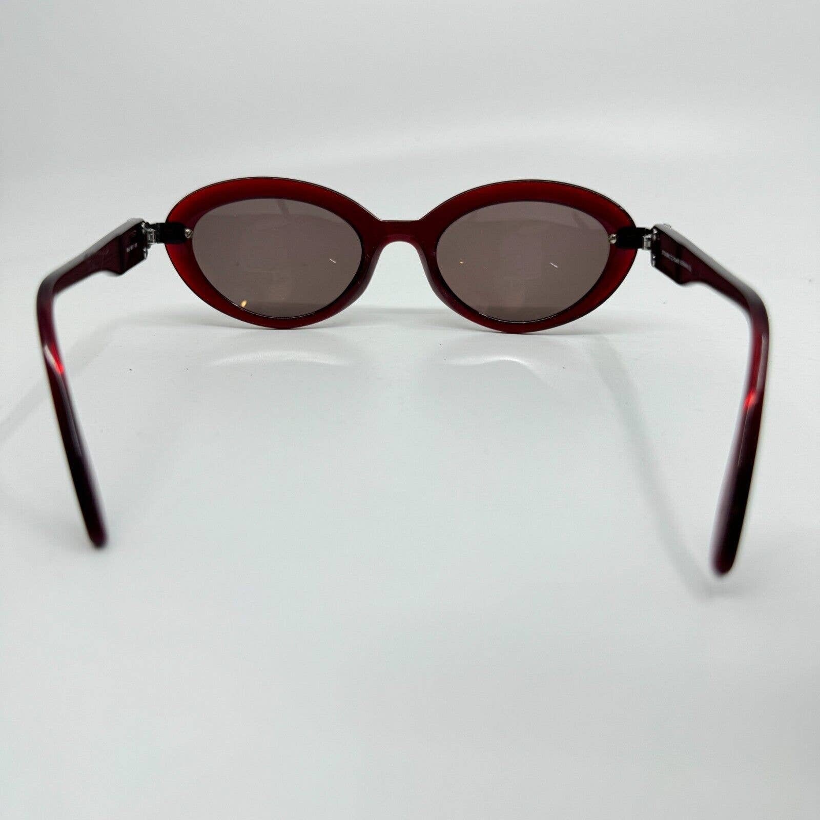 Otto‎ Kern Mod. 9811 619 52 16 Red Oval Sunglasses Frames Oval H9547 Otto Kern Mod. 9811 619 52 16 Red Oval Sunglasses Frames  main image 2