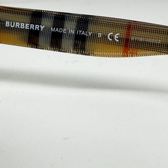 Burberry Sunglasses Frames Plaid Frames Only no L… - image 6