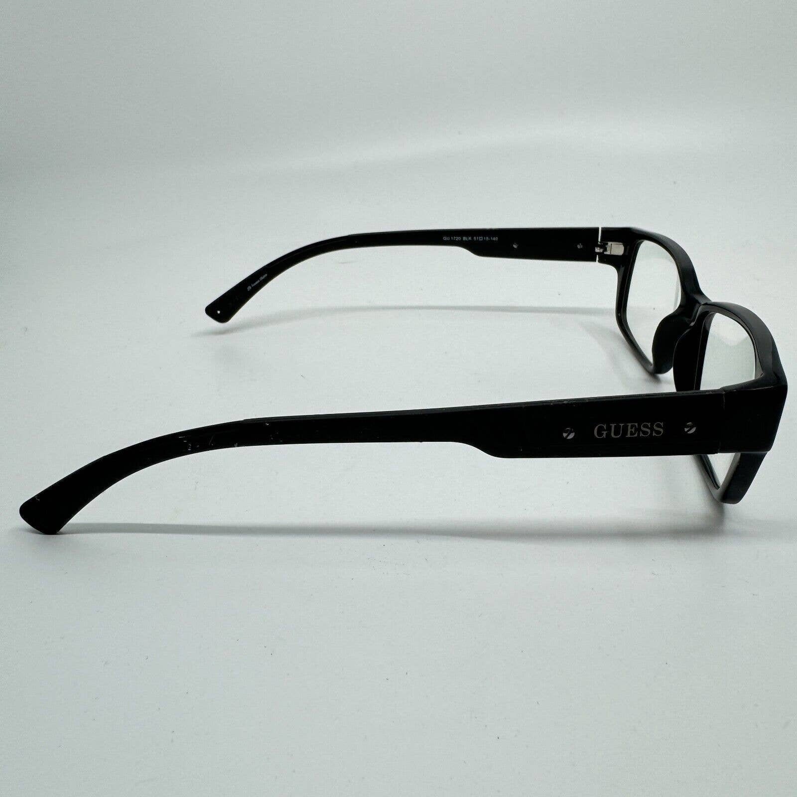 GUESS GU1720 Black Unisex Rectangle Full Rim Eyeglasses 51  display picture 1