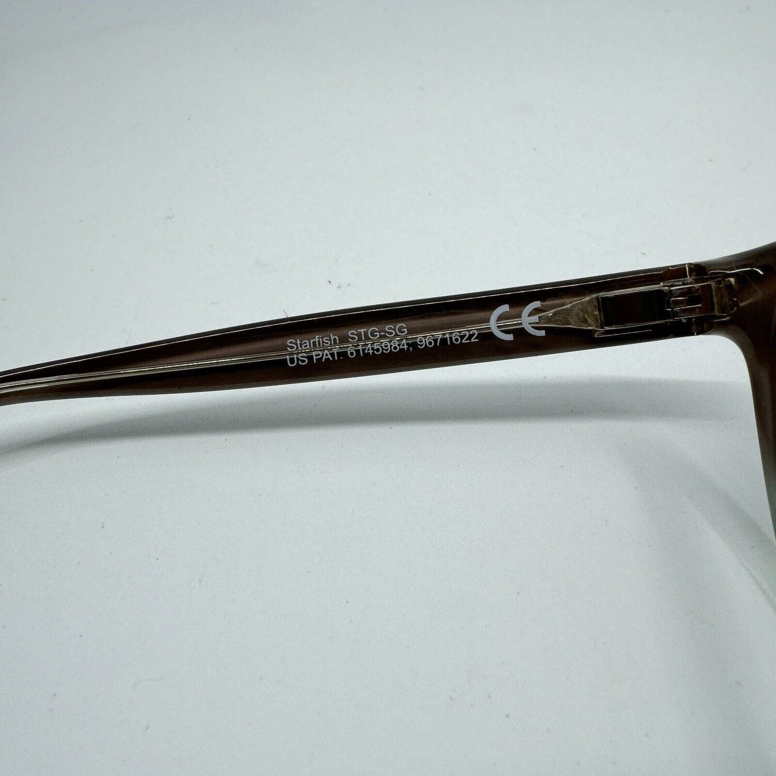 Maui Jim Italy Starfish MJ744-22B 56-16-140 Brown/blue  display picture 3