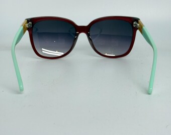 Gianfranco Ferre GFF‎ 1006 C4 Womens Sunglasses Frames Red Blue Tan H5140 Gianfranco Ferre GFF 1006 C4 Womens Sunglasses Frames Red  main image 4