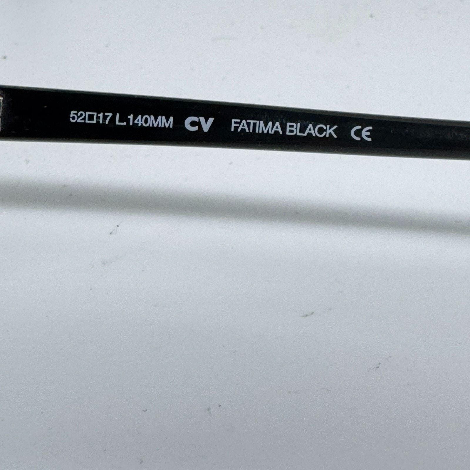 BCBGMAXAZRIA FATIMA Black Eyeglasses Frame‎ 52-17-140mm H17624 BCBGMAXAZRIA FATIMA Black Eyeglasses Frame 52-17-140mm  main image 2