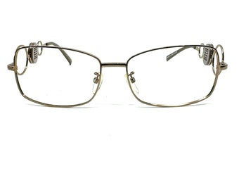 Givenchy SGV 210 Gafas de sol Monturas Solo Oro Plata Col.R80 H11743