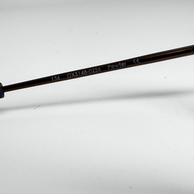 Oakley Wingback SQ Pewter Eyeglass Frames OX5148-0256 56-18-136 Rectangle Metal image 5