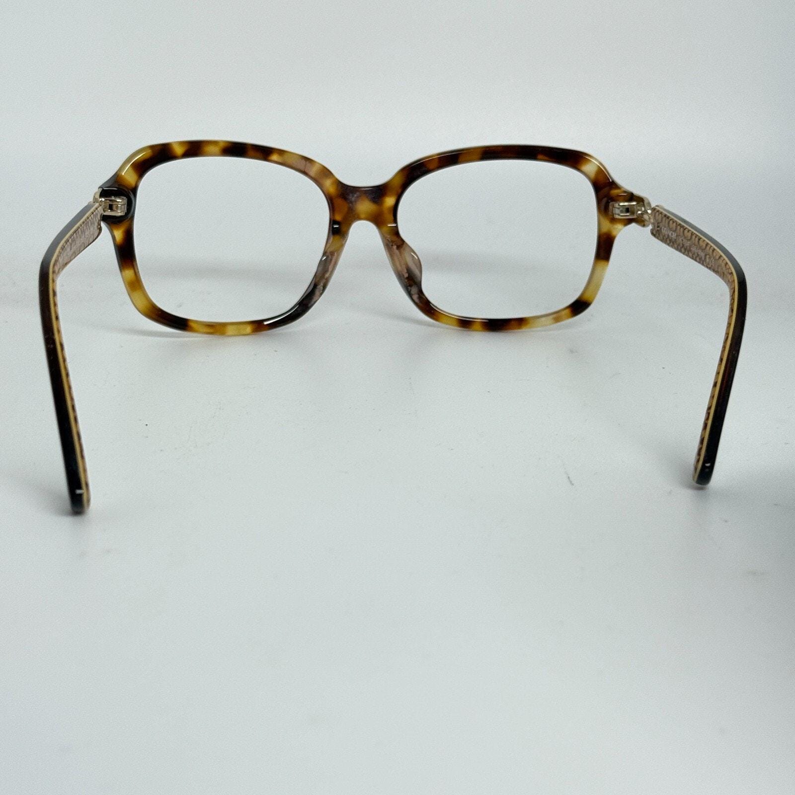 COACH HC 8104 F ASHLEY 523013 Spotty Tortoise brown gold‎ Full rim H17819 Coach HC5154 Gold , Tortoise Eyeglasses | Includes FREE Rx  main image 4