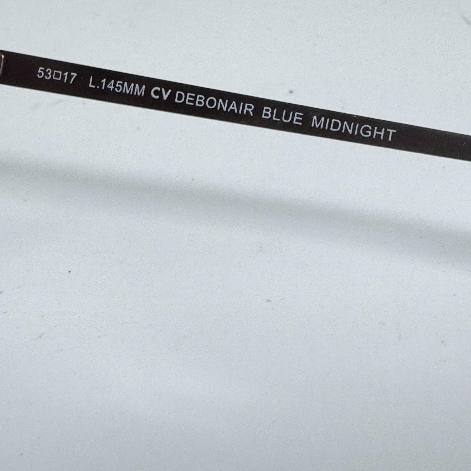 Steve Madden Eyeglasses Frames Debonair Blue Midnight 53-17  display picture 2