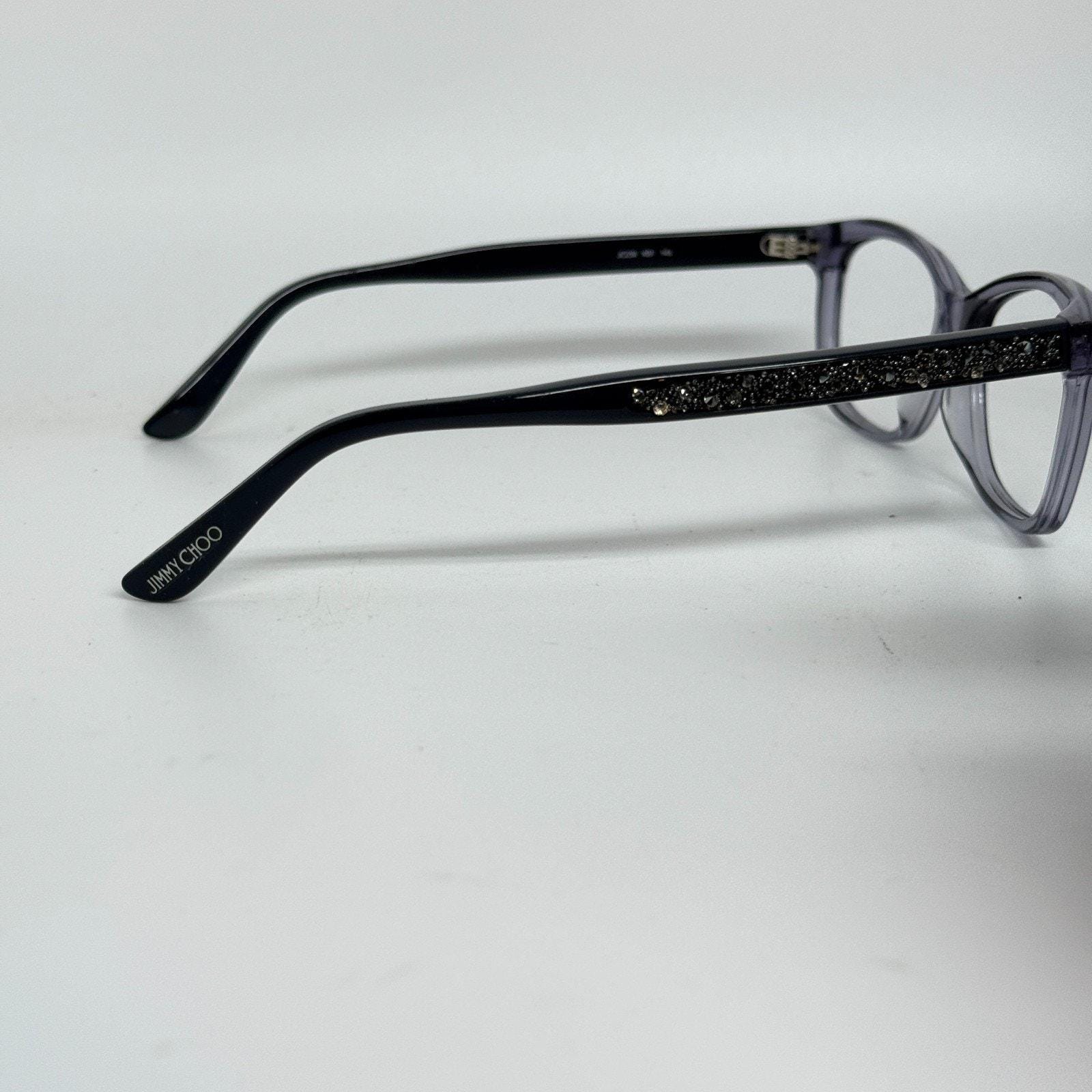 Jimmy Choo JC239 KB7 Light Purple Black Rectangle Womens  display picture 3