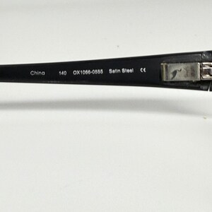 Oakley Servo OX1066-0555 Eyeglasses Satin Steel Black Rectangular Frames 140 image 5