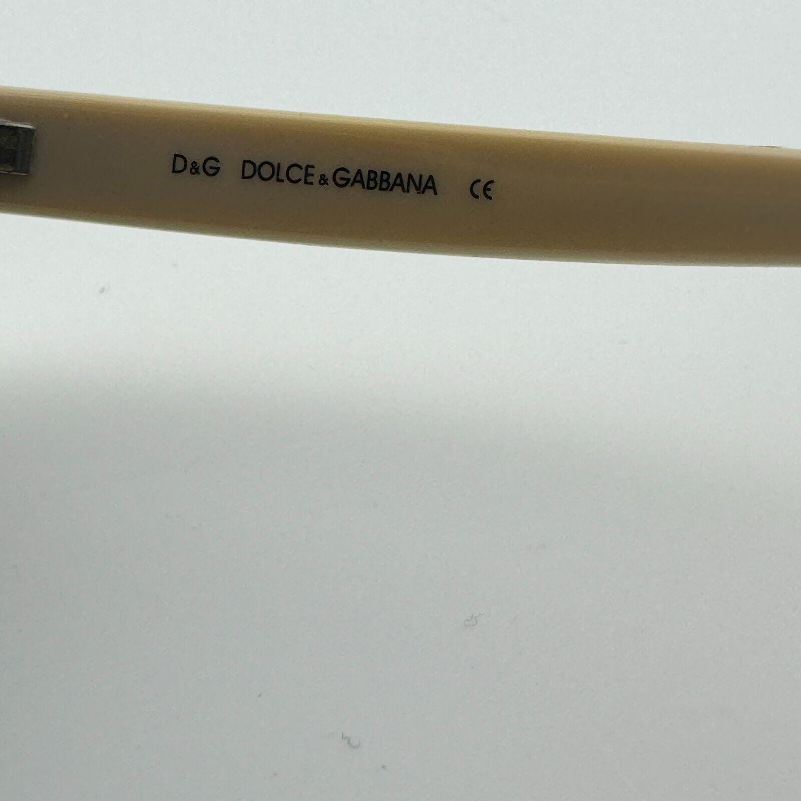 Dolce & Gabbana Sunglass Logo DG 8022 546/6G Ivory H12487 - Etsy display picture 2