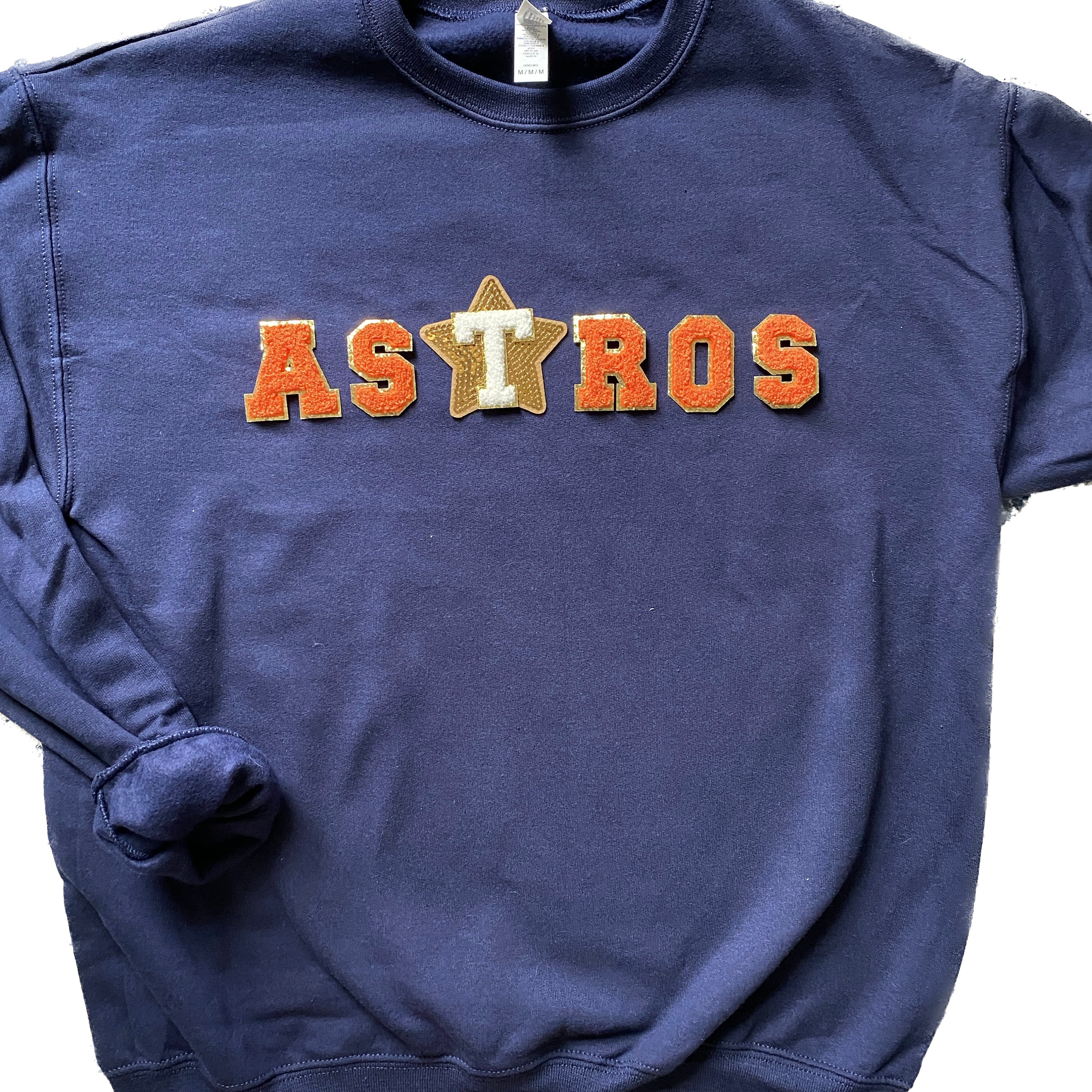 vintage houston astros sweater