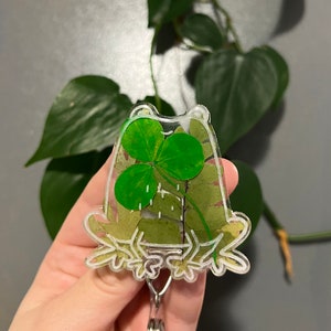 Frog Resin Badge Reel