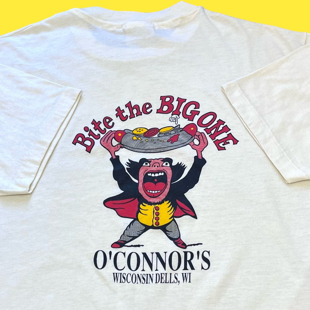 Vintage 1980’s Bite the Big One Hotdog T-shirt, Soft, Roomy Medium - Etsy