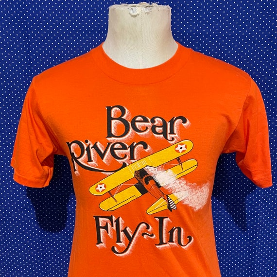 Soft & thin vintage 1970’s-1980’s Bear River Fly-… - image 1