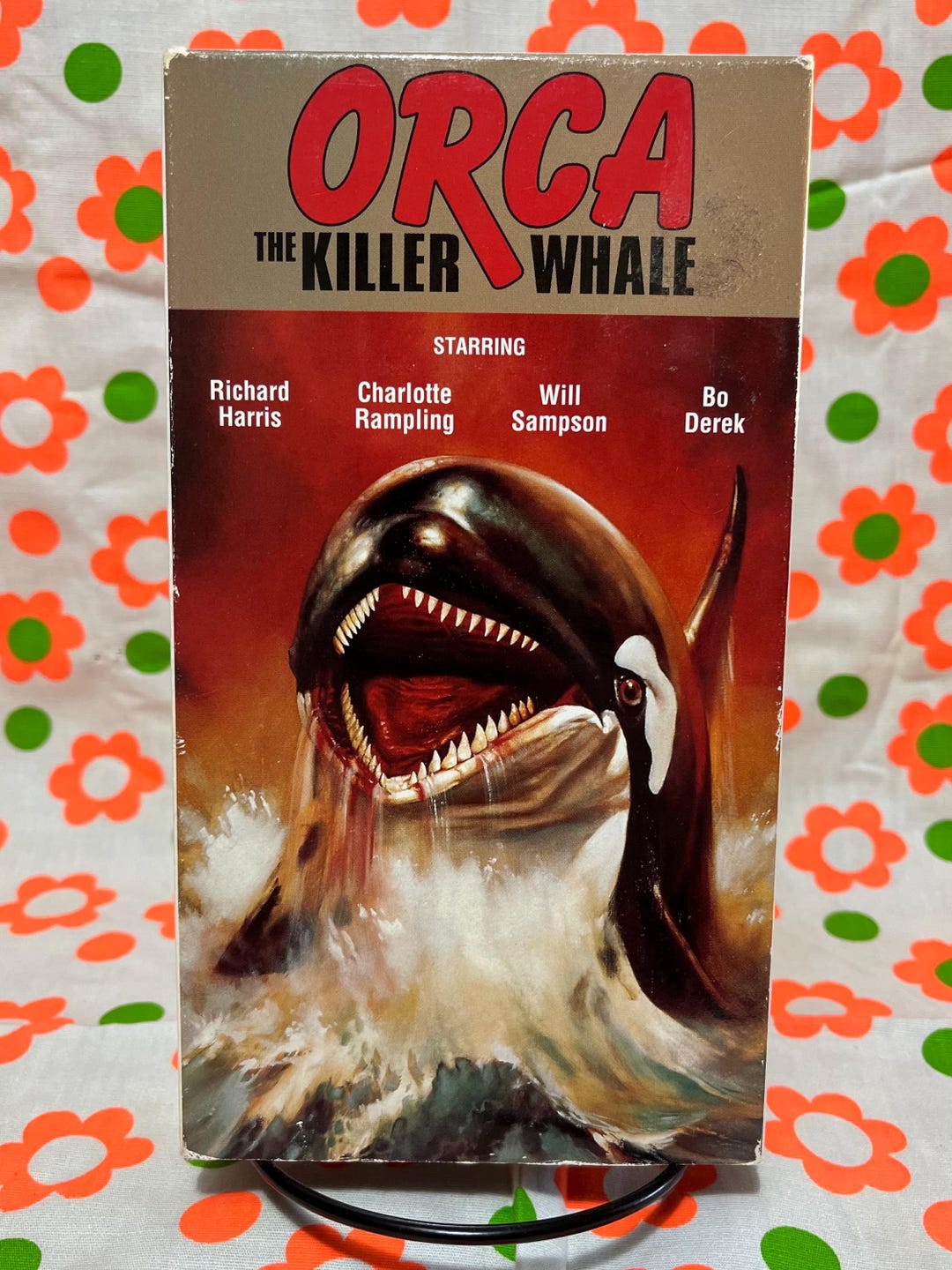 ORCA THE KILLER WHALE VHS visual data 8