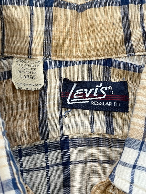 Vintage 1970’s-1980’s long sleeved Levi’s western… - image 3