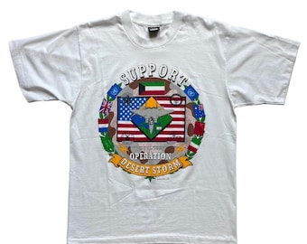 Vintage 1991 Operation Desert Storm t-shirt, medium