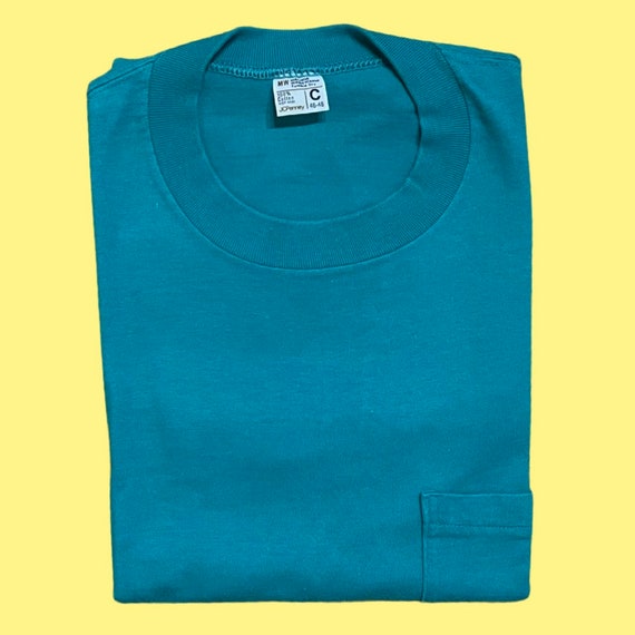 Blank Cyan Vintage 1980