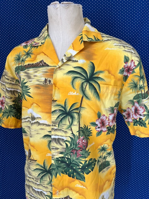 Vintage 1980’s-1990’s Ky’s Hawaiian shirt, large