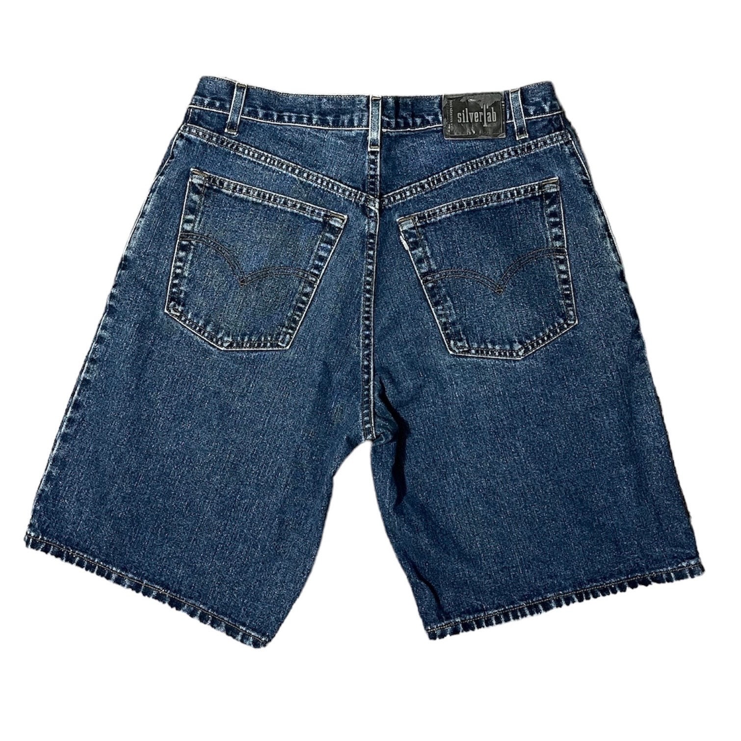Vintage 1990's Levi's Silver Tab Denim Shorts, 34 - Etsy UK