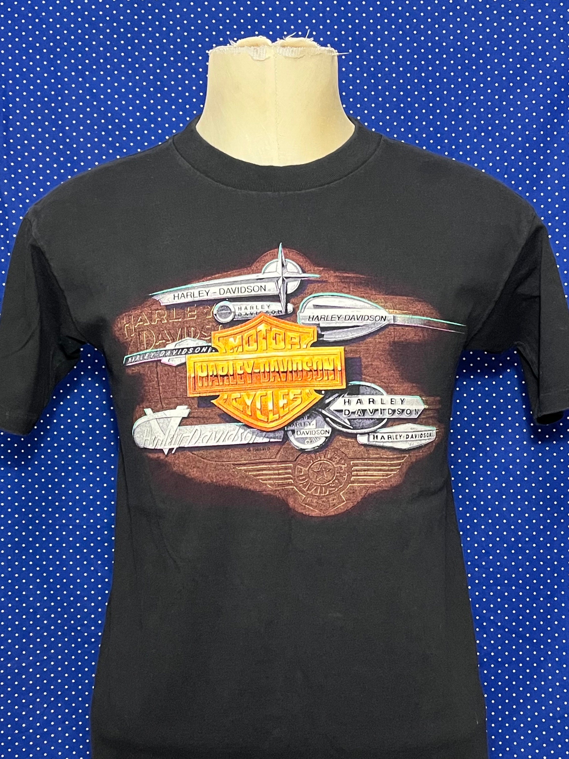 Vintage 1990's Harley Davidson T-shirt, Medium - Etsy