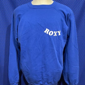 Vintage 1980’s ROXY pullover crewneck sweatshirt, slim XL