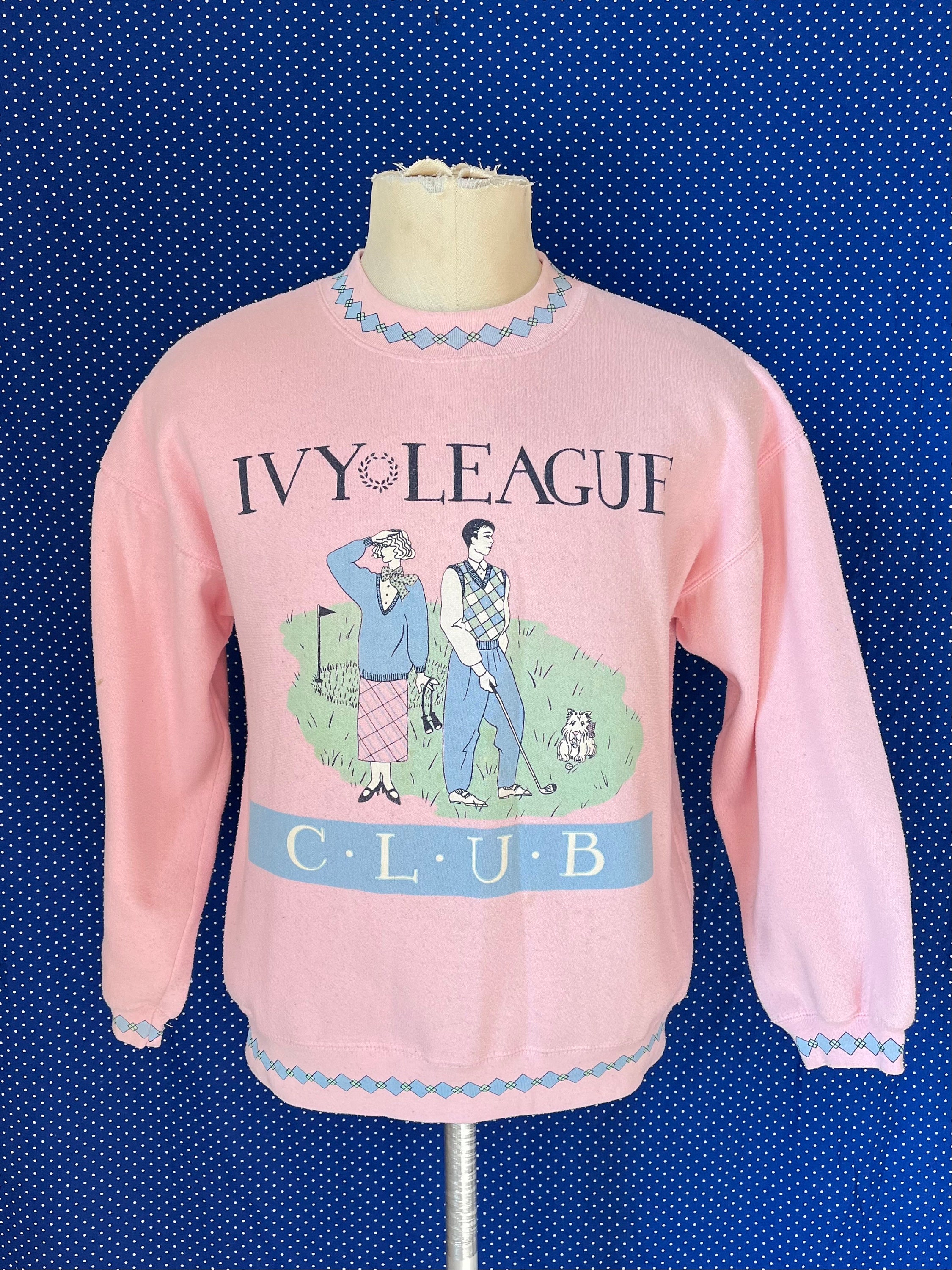 Vintage 1980's-1990's Ivy League Club yuppies pullover
