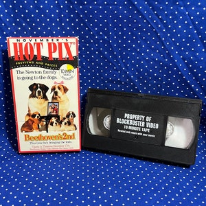 November 1993 Blockbuster Hot Pix preview promo VHS tape