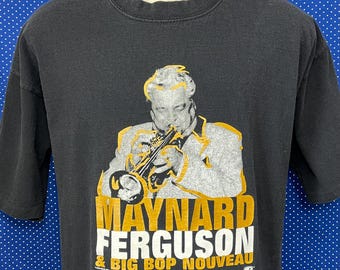 Vintage Y2K Maynard Ferguson Jazz Musician T-shirt, XL - Etsy