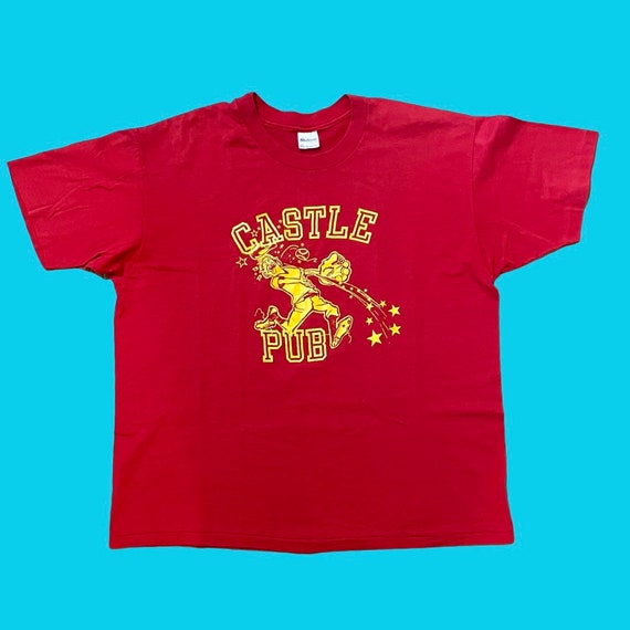 Vintage 1980’s Castle Pub softball league t-shirt… - image 2