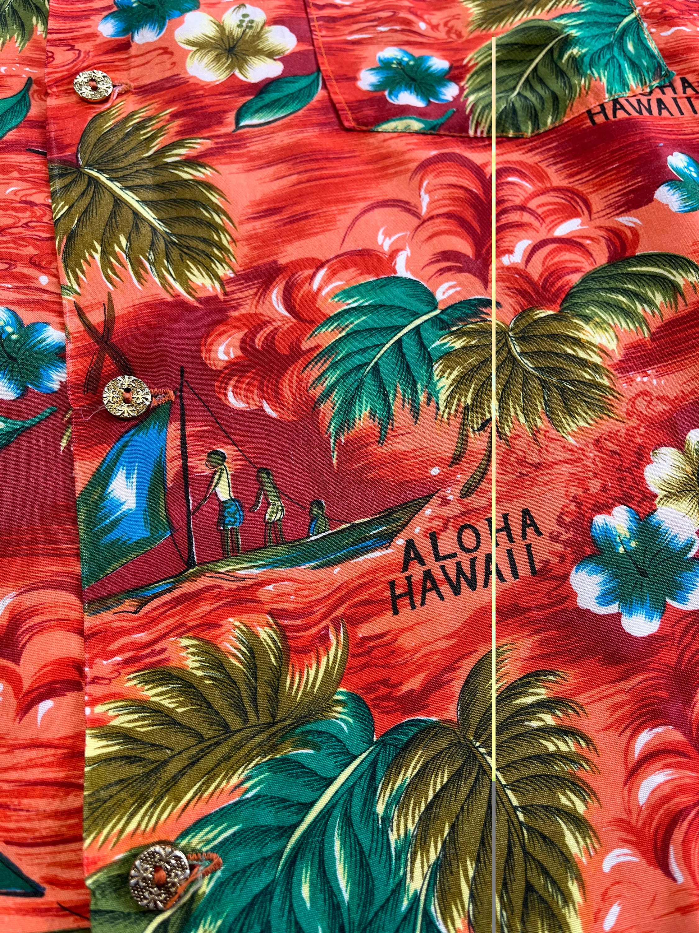 Vintage 1960s-1970s Island Fashions Rayon Hawaiian Button-up Shirt, XL - Etsy UK Vintage 1960s-1970s Island Fashions Rayon Hawaiian Button-up Shirt, XL - Etsy UK