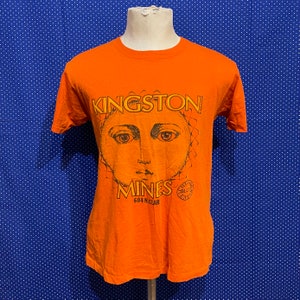 Vintage Kingston Mines legendary Chicago blues club t-shirt, soft and thin, medium