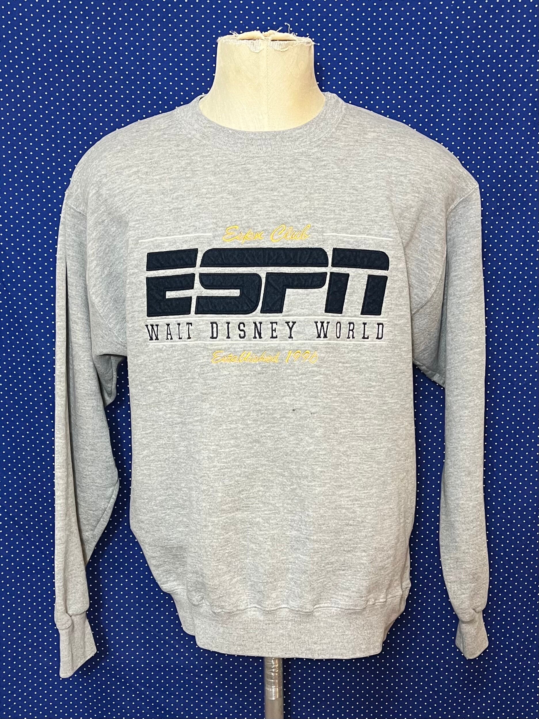 トップス 90s-00s Disney ESPN CLUB sweat Vintage 1990's ESPN Club at Walt Disney World Pullover