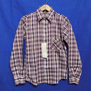 Deadstock kid’s vintage 1970’s Wrangler button-up western shirt (also works as an adult XS)